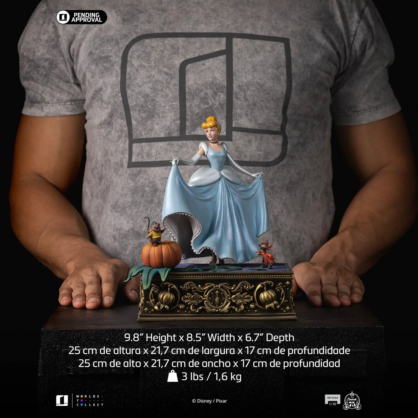 Pre-Order - Statue Cinderella - Disney Classics - Art Scale 1/10 - Iron Studios