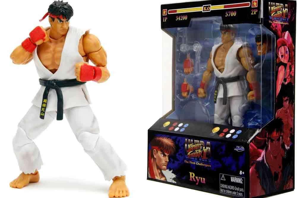 Street fighter 2: Ryu - deluxe action figure scale 1:12 by JADA TOYS