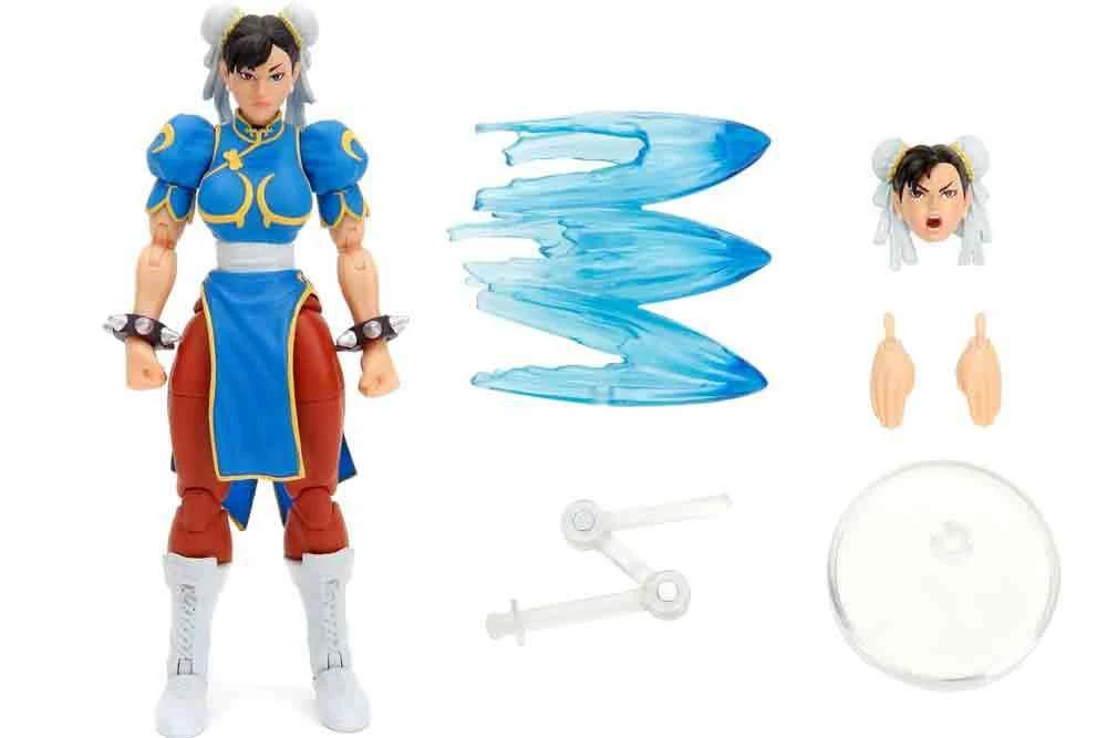 Street fighter 2: Chun-Li blue dress - deluxe action figure scale 1:12 Street fighter 2: Chun-Li blue dress - deluxe action figure scale 1:12