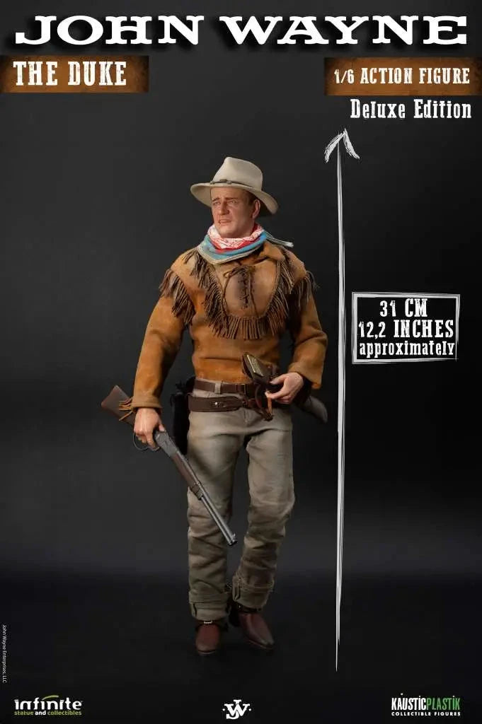 John Wayne The Duke 1/6 Action Figure Deluxe Version 31 cm by INFINITE STATUE