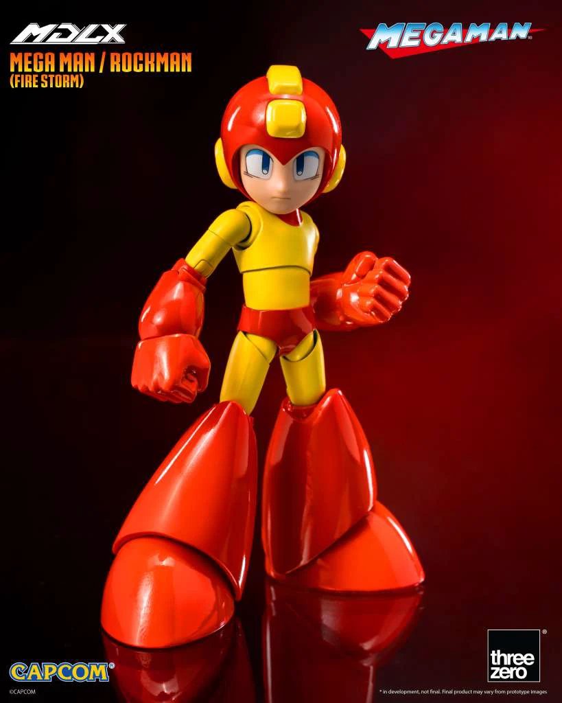Mega Man Fire Storm MDLX AF by THREE ZERO