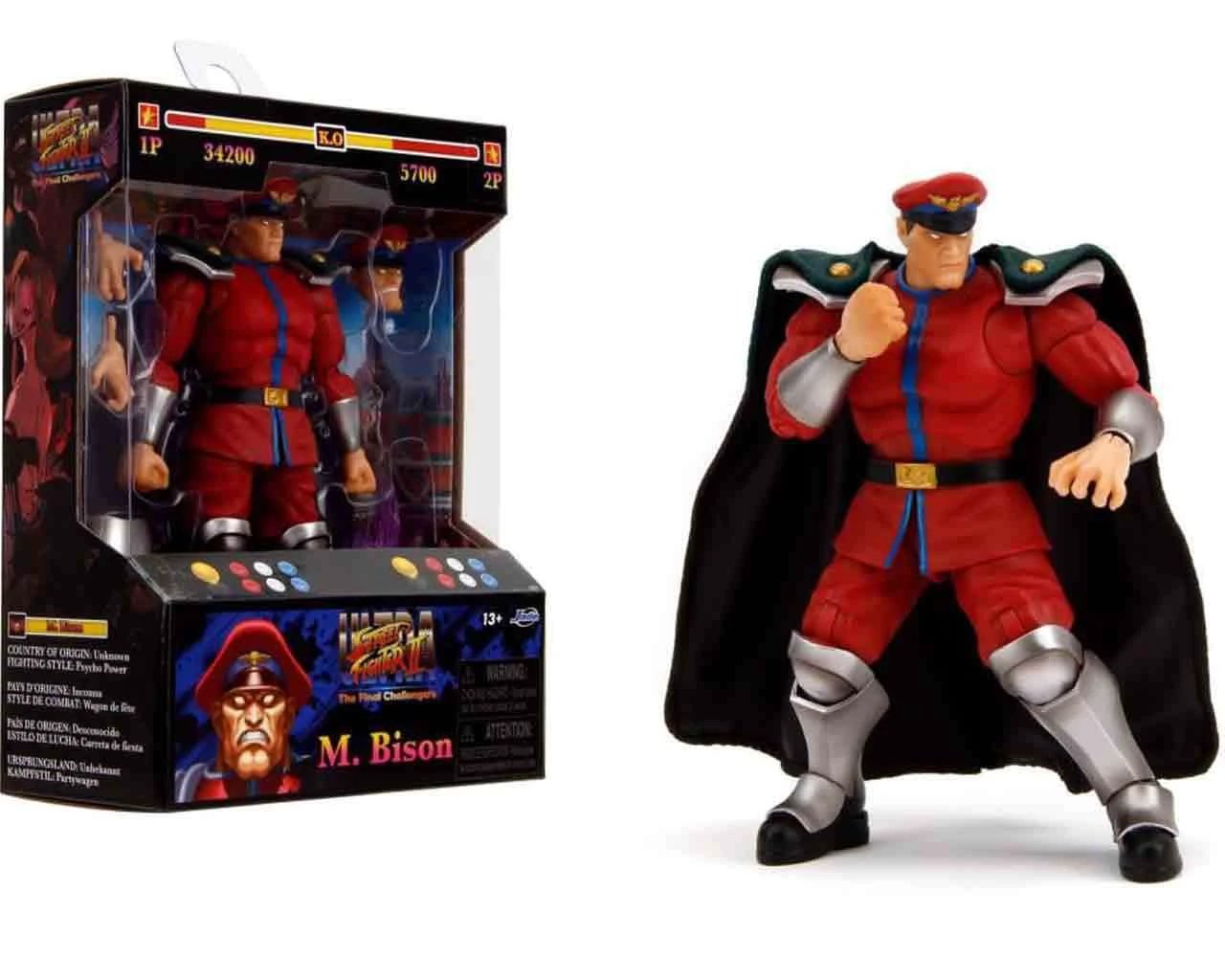 Street fighter 2: M. Bison action figure 1/12 by JADA TOYS