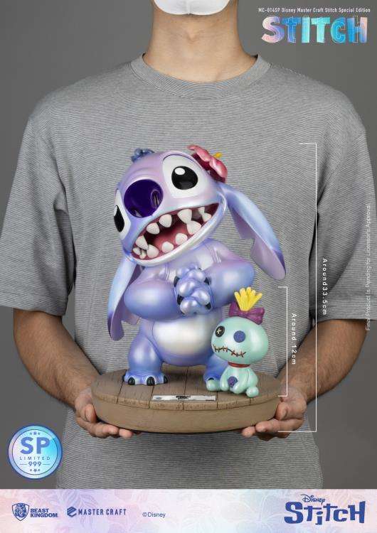 Disney Estatua Master Craft Lilo & Stitch Stitch Special Edition 34 cm