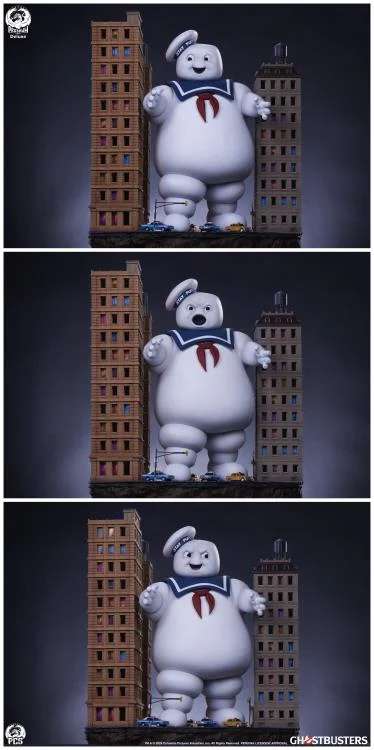 Ghostbusters Stay Puft Marshmallow Man Diorama Delux Edition 73cm