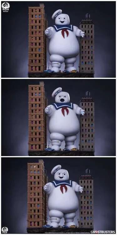 Ghostbusters Stay Puft Marshmallow Man Diorama Delux Edition 73cm by PREMIUM COLLECTIBLES STUDIO