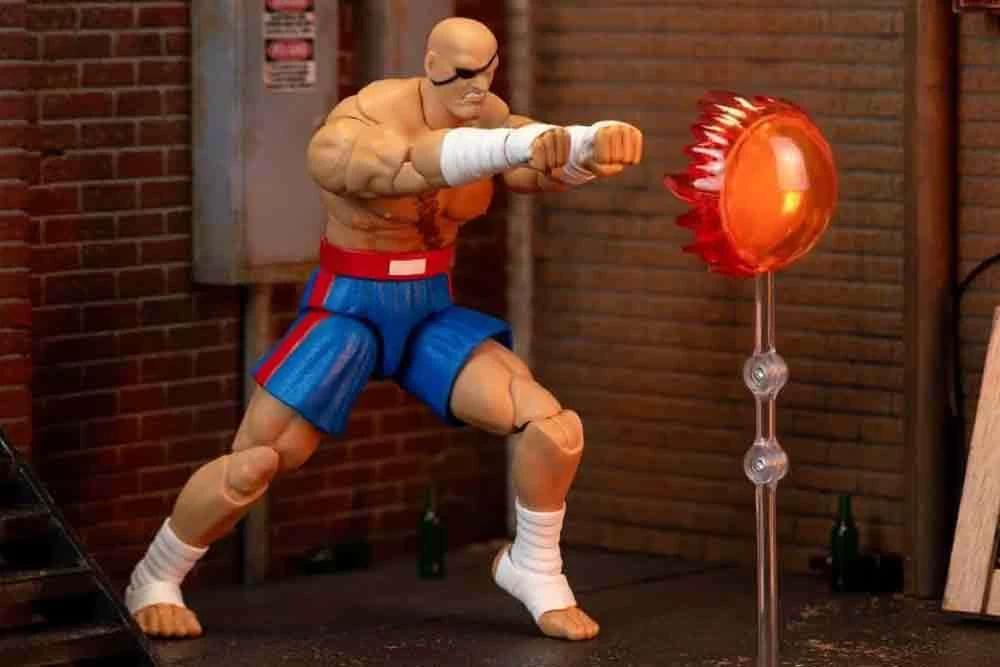 Street fighter 2: sagat - dx action figure scale 1:12 by JADA TOYS