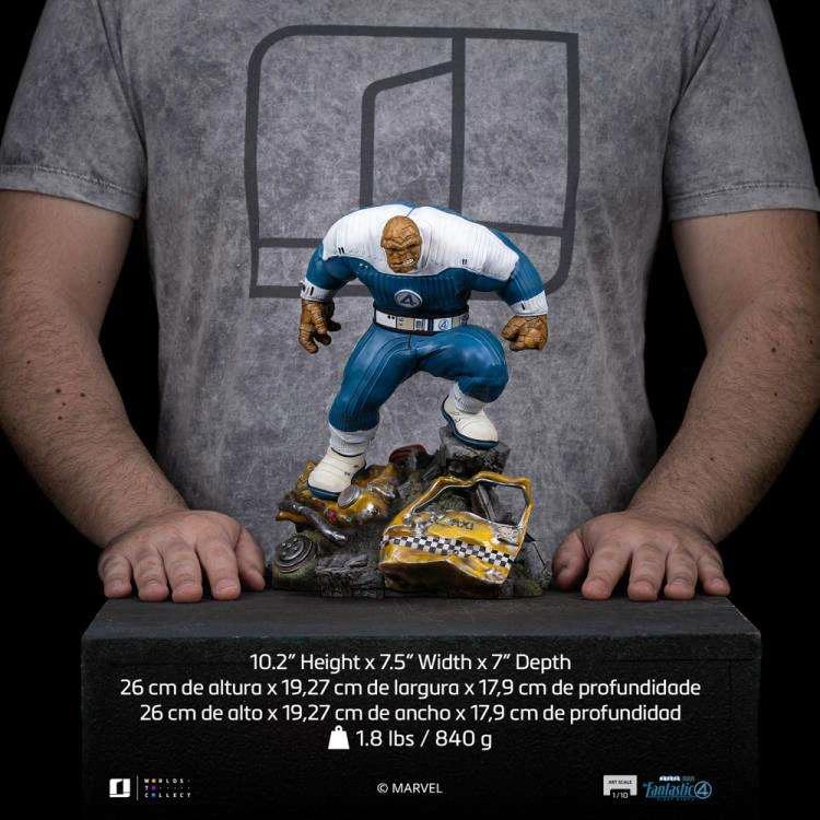 Fantastic Four Estatua 1/10 Art Scale The Thing 26 cm by IRON STUDIOS