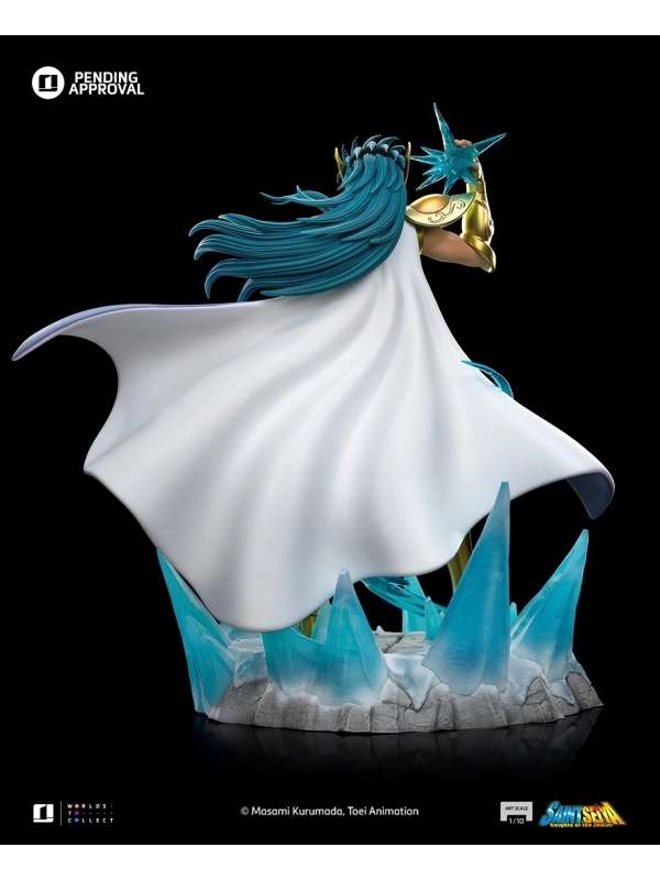 Saint Seiya Estatua 1/10 Art Scale Aquarius Camus 28 cm