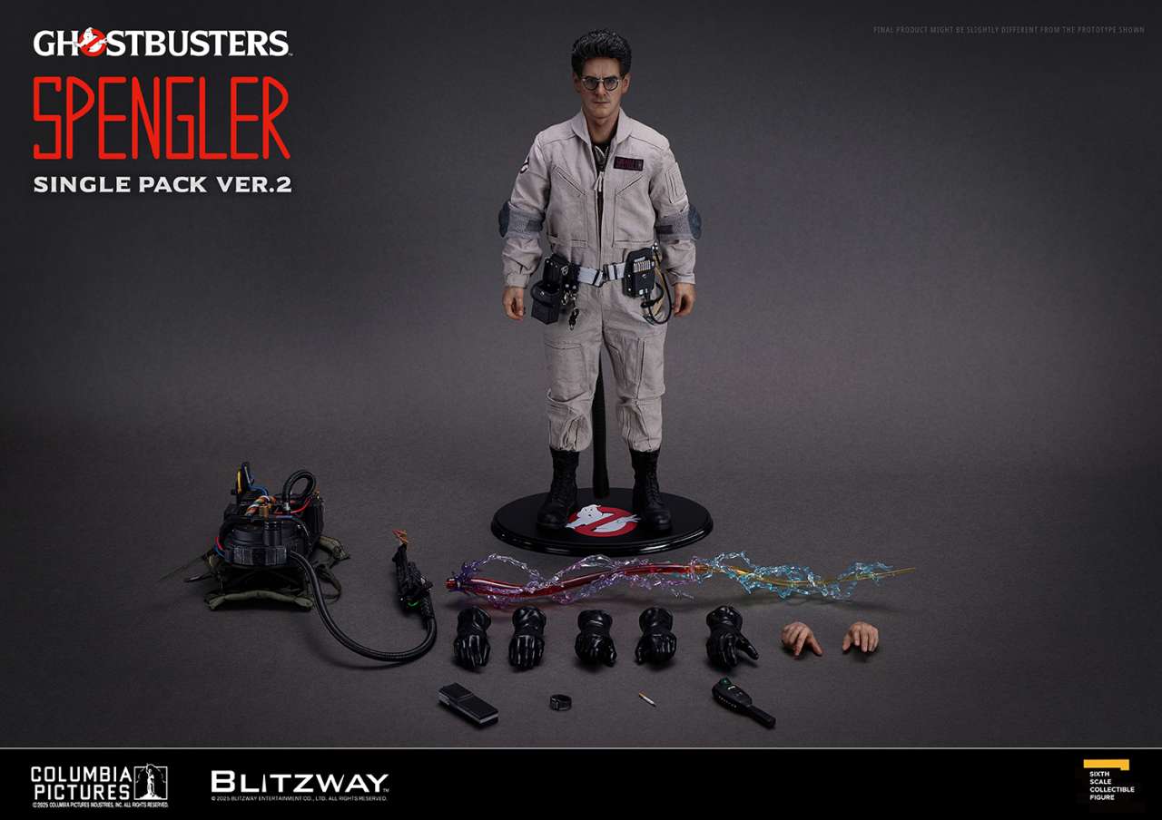 Ghostbusters dr. Egon Spengler ver.2 1/6 action figure