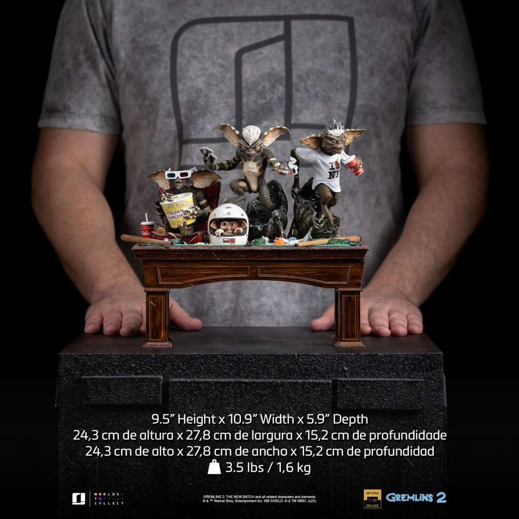 Gremlins Estatua 1/10 Art Scale Gremlins Diorama 25 cm