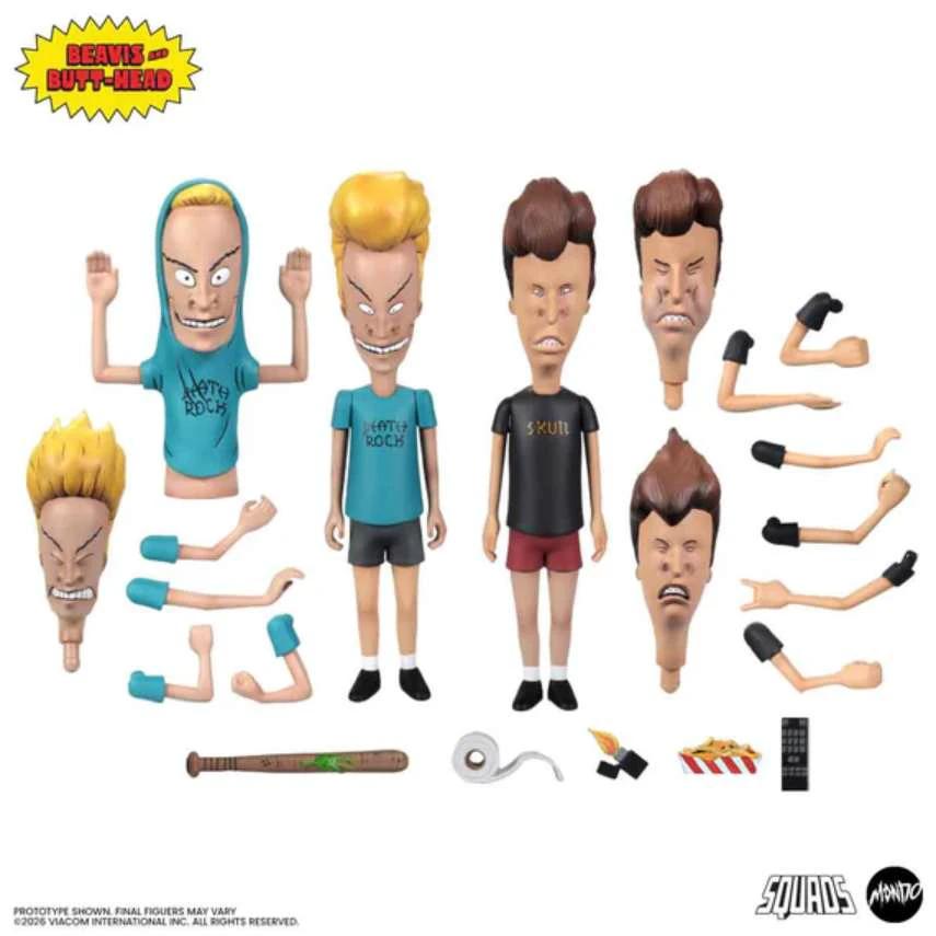Beavis and butt-head figure set by MONDO