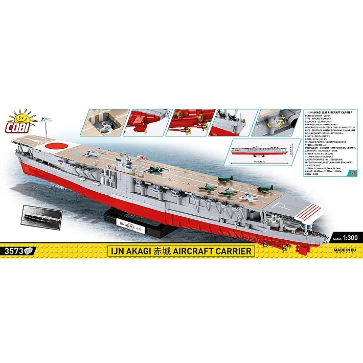 IJN Akagi Aircraft Carrier by COBI