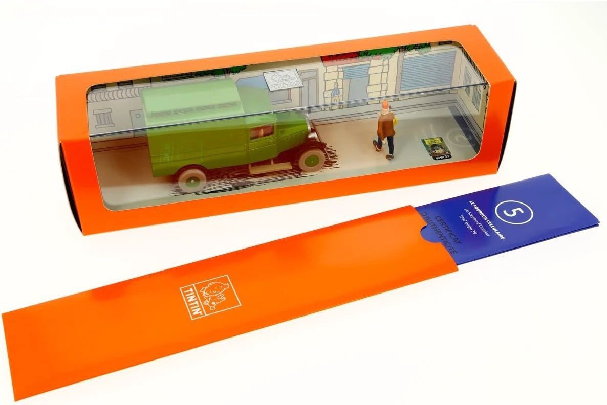 Hergé Prison Van King OTTOKAR'S Sceptre Nº5 29105 (2008)– Tintin by MOULINSART