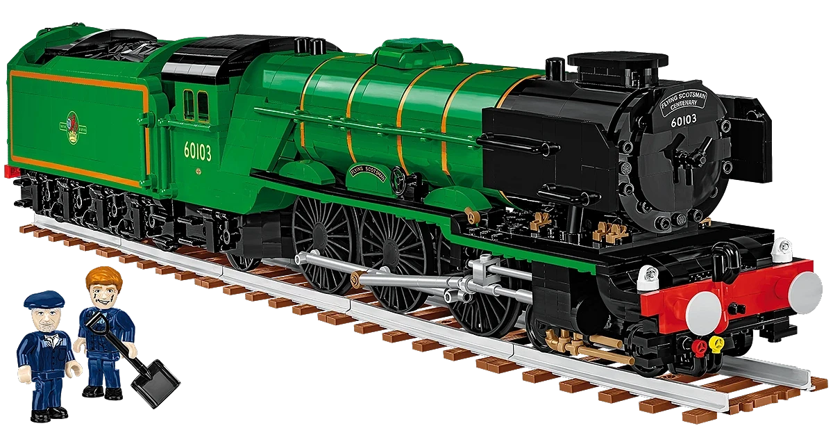 Flying Scotsman - British Steam Locomotive by COBI