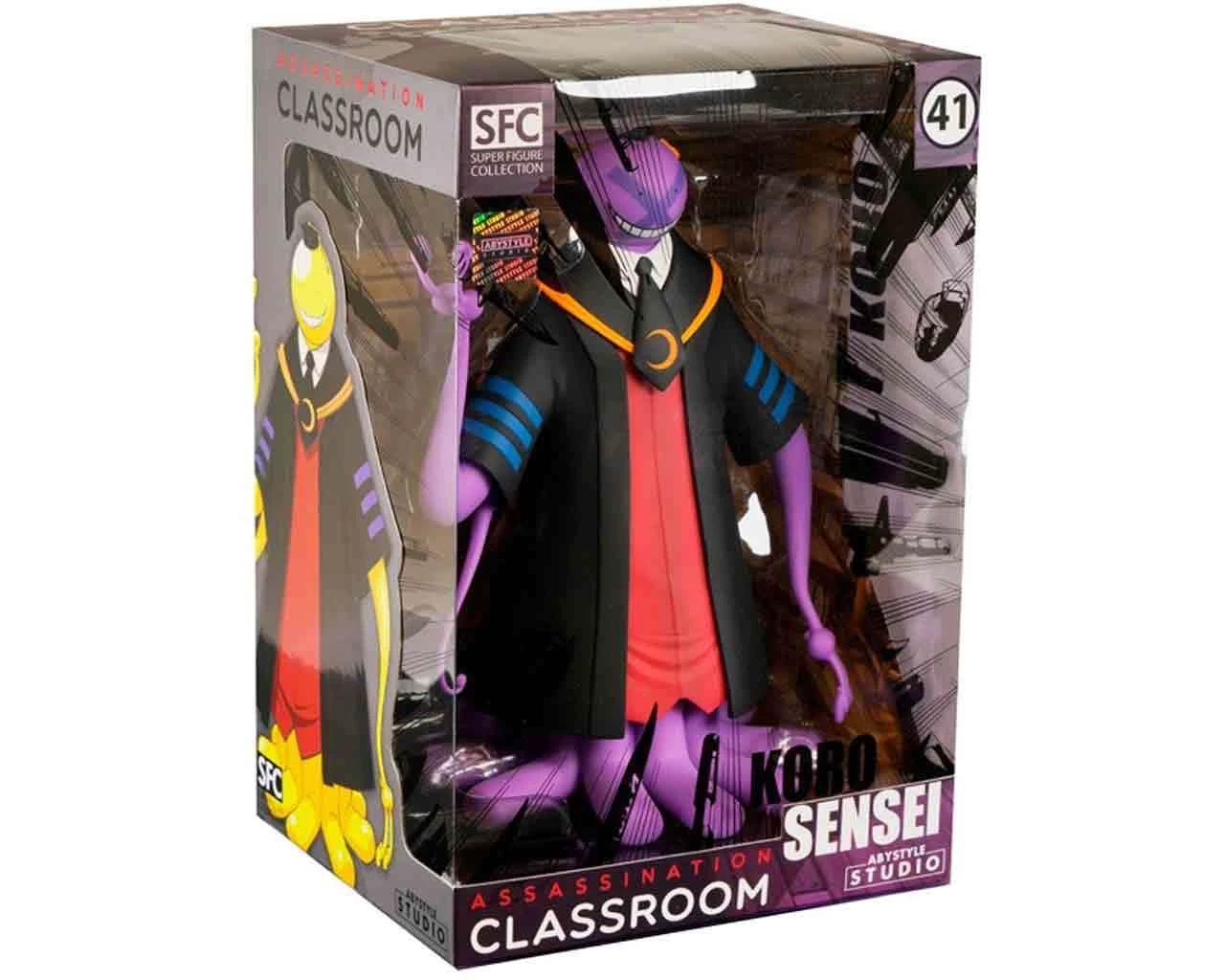 Assassination Classroom: Koro Sensei purple Super Figure Collection 1:10 PVC Statue 20cm by Abystyle studio