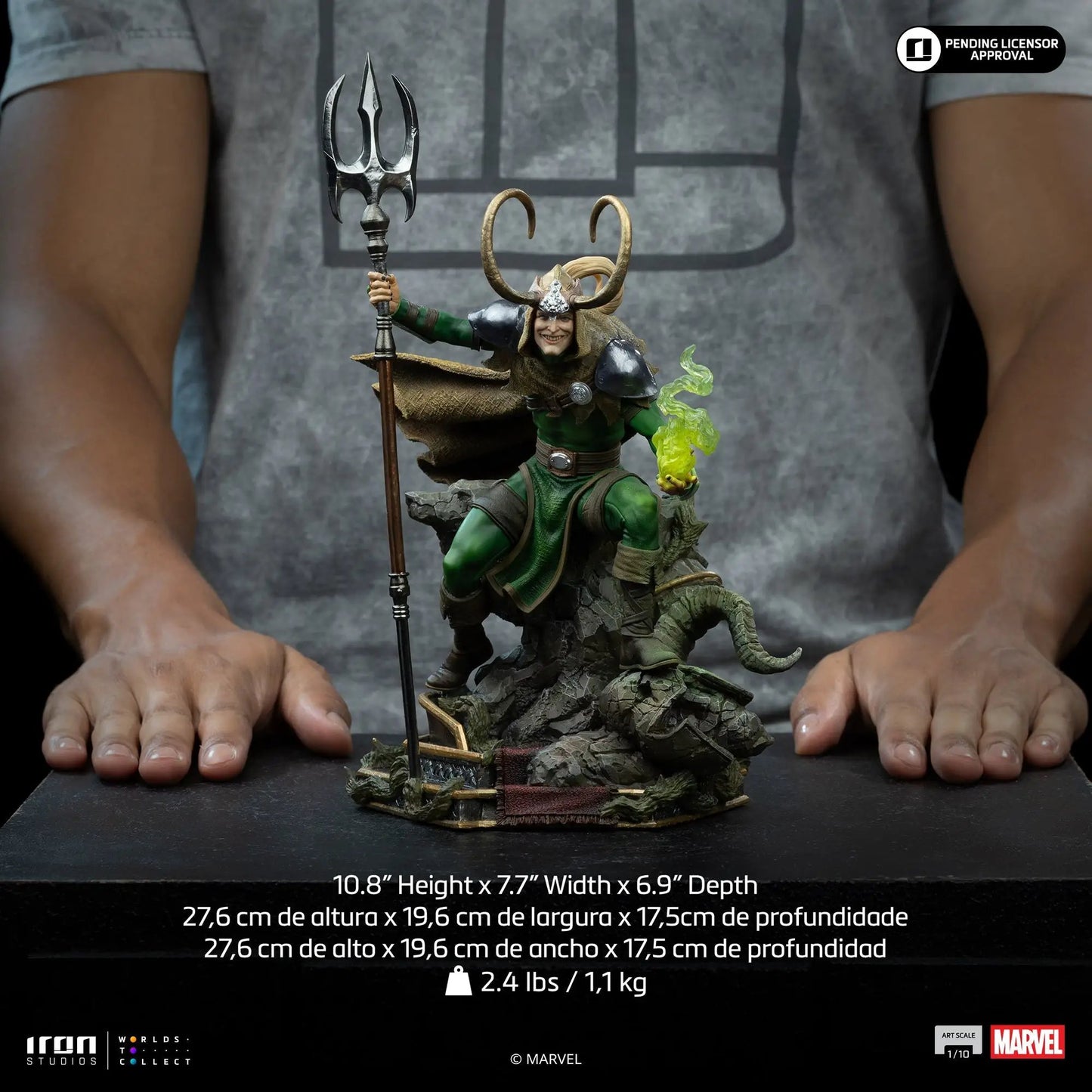 Pre-Order - Statue Loki Laufeyson - Marvel Comics - Art Scale 1/10 - Iron Studios
