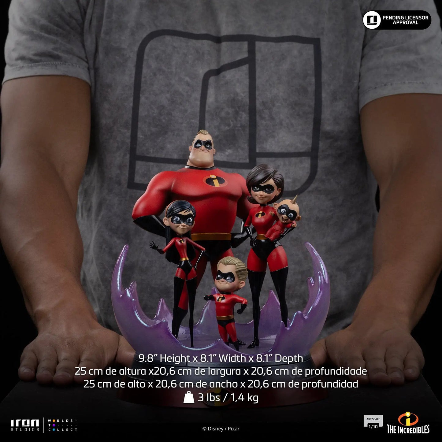 Pre-Order - Statue The Incredibles Diorama - The Incredibles - Art Scale 1/10 - Iron Studios
