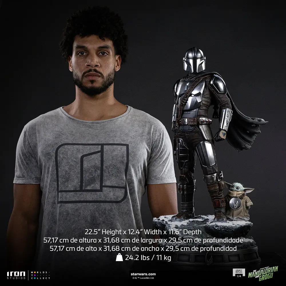 Pre-Order - Statue The Mandalorian and Grogu - The Mandalorian Movie - Legacy Replica 1/4