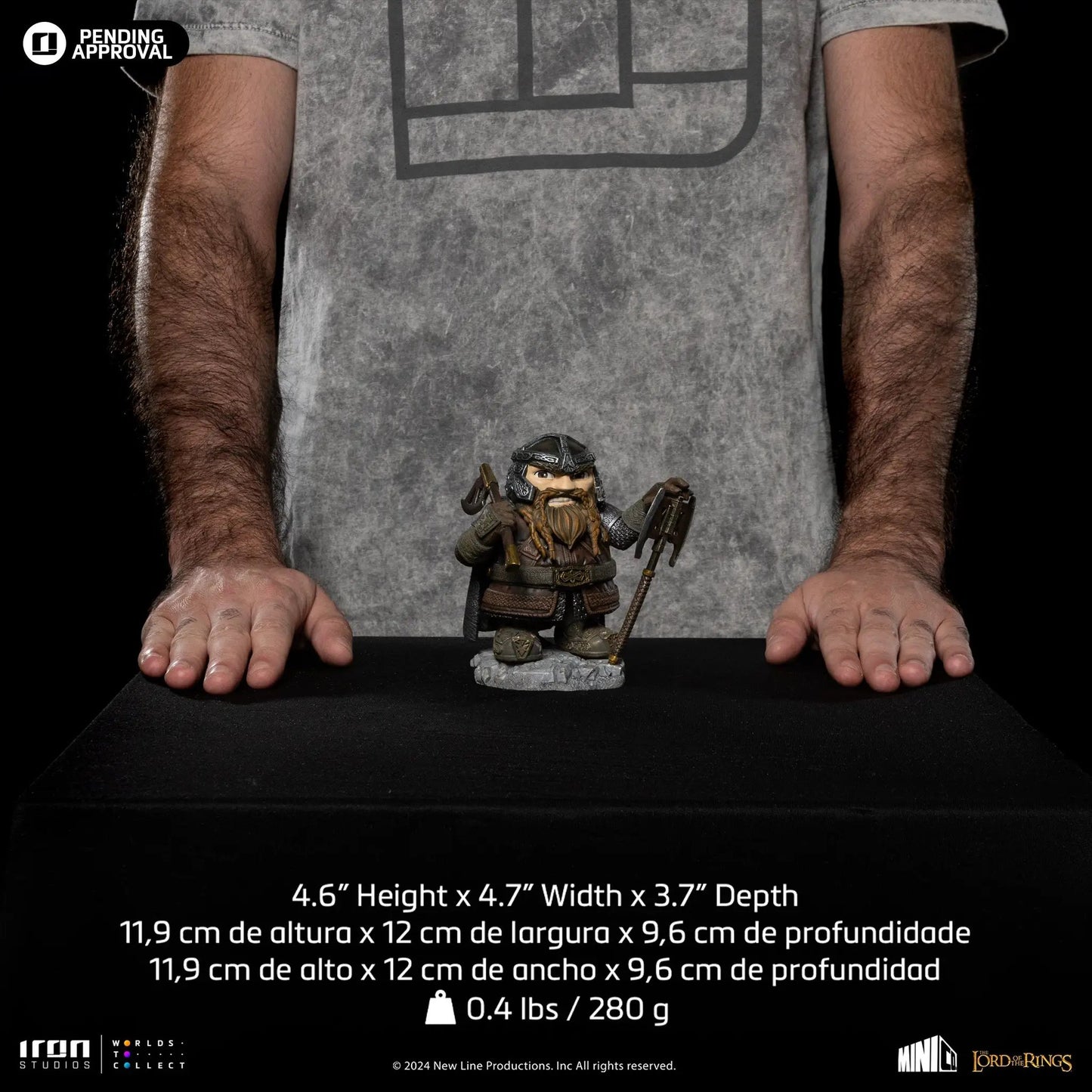 Statue Gimli - The Lord of the Rings - Minico - Iron Studios