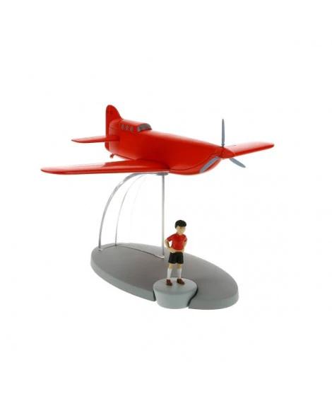 Figura de colección Tintin avíon Nr. 26 - LE STRATONEF H22 ET JO - LE TESTAMENT DE M. PUMP by MOULINSART