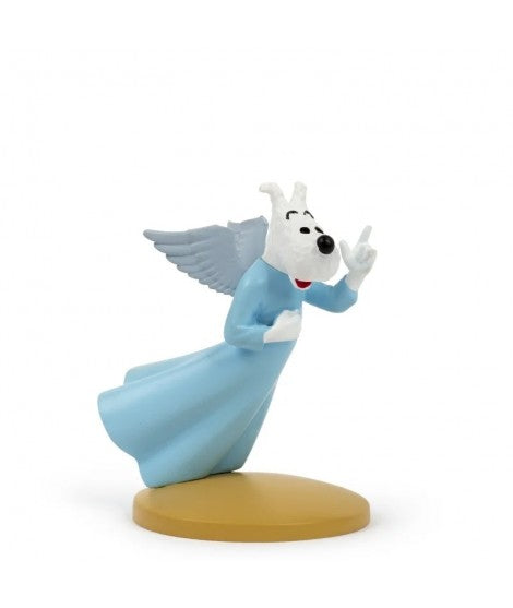FIGURA TINTIN TF1 RESINA - Milú medio Angel 7cm