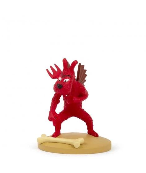 FIGURA TINTIN TF1 RESINA - Milú medio Demonio 7cm - Kimera y Foley Shop