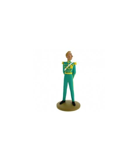 Figura TF1 de colección Tintin Herge con uniforme verde 13cm by MOULINSART