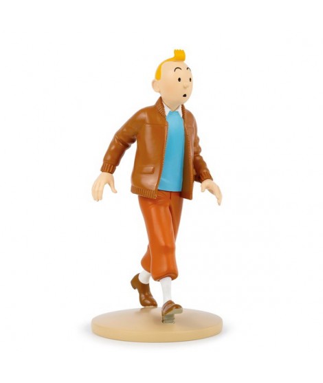 Figura de colección Tintin con chaqueta de aviador 13cm