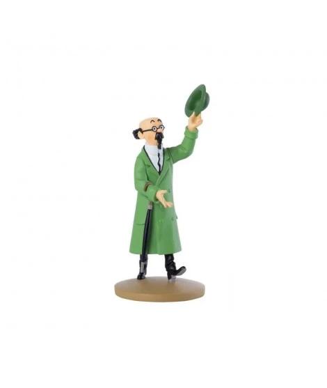 Figura de colección resina Tintin Tornasol saluda con sombrero 12cm - Kimera y Foley Shop