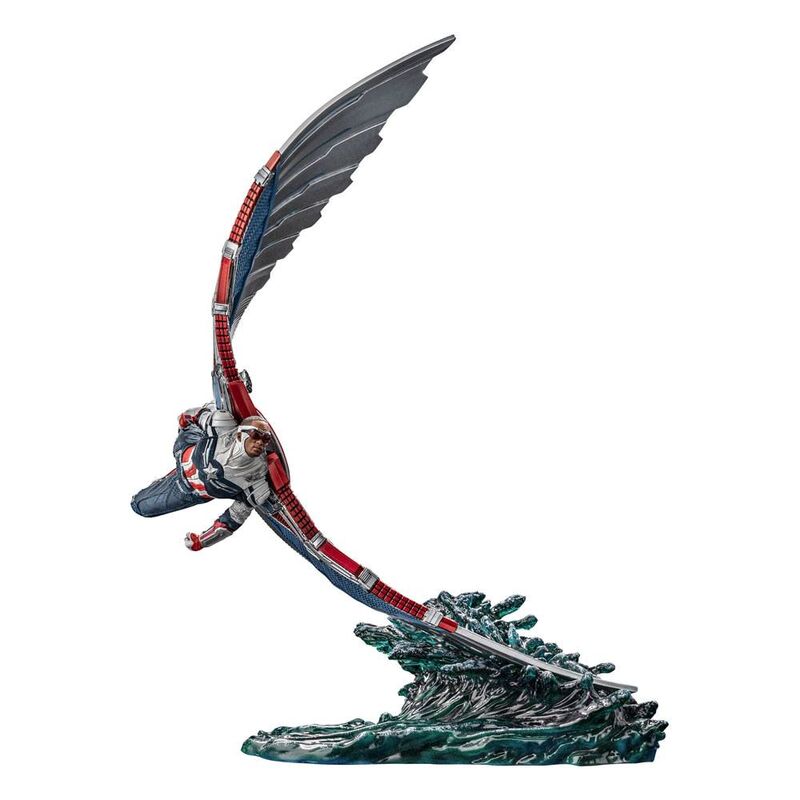 The Falcon and The Winter Soldier Estatua 1/10 BDS Art Scale Captain America Sam Wilson Deluxe 46 cm