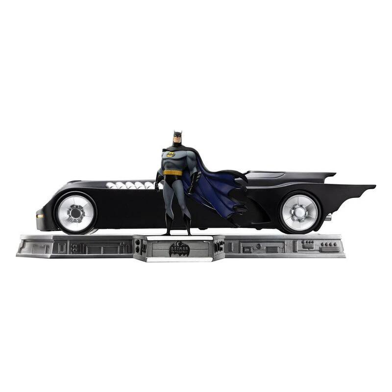 Batman The Animated Series (1992) Set Art Scale 1/10 Deluxe Batman and Batmobile 24 cm by IRON STUDIOS