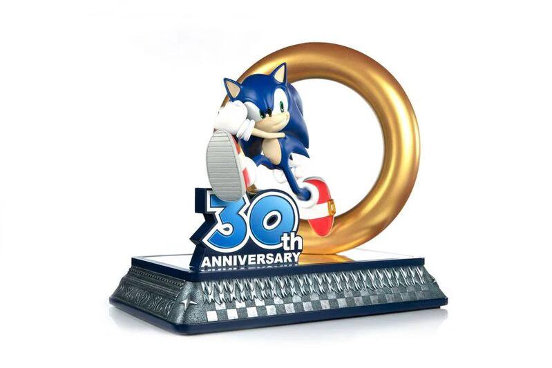 Sonic the Hedgehog Estatua Sonic the Hedgehog 30th Anniversary 41 cm by FIRST 4 FIGURES