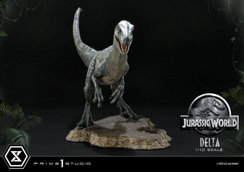 Jurassic World: Fallen Kingdom Estatua Prime Collectibles 1/10 Delta 17 cm