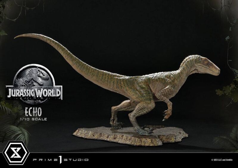 Jurassic World: Fallen Kingdom Estatua Prime Collectibles 1/10 Echo 17 cm
