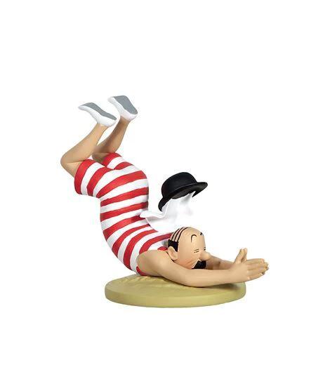 Figura de colección resina Tintín Dupont en bañador 11cm by MOULINSART