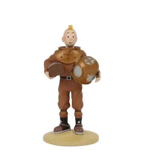 Figura de colección resina Tintín con traje de buzo 12cm by MOULINSART