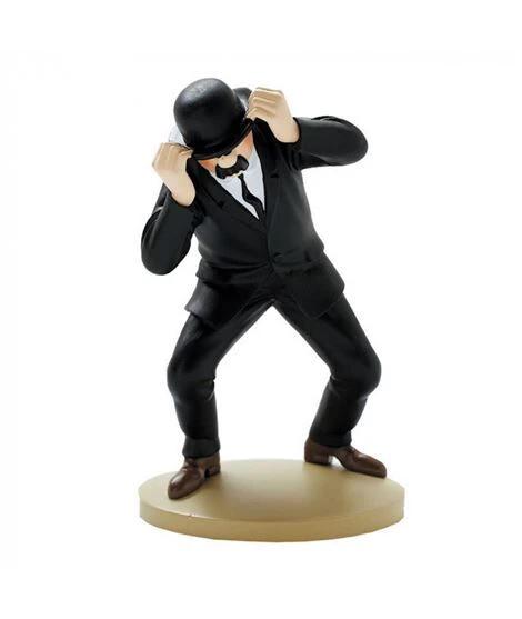 Figura de colección resina Tintín Dupond con sombrero 12cm by MOULINSART