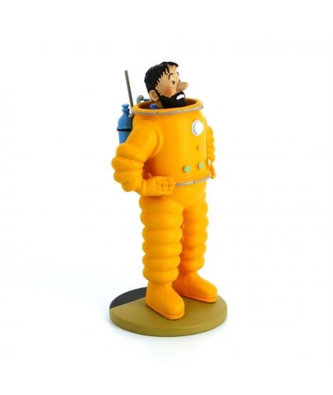 TINTIN FIGURA TF1 RESINA - HADDOCK LUNA