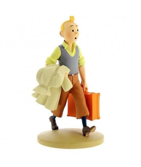 FIGURA TF1 RESINA - TINTÍN CON MALETA by MOULINSART