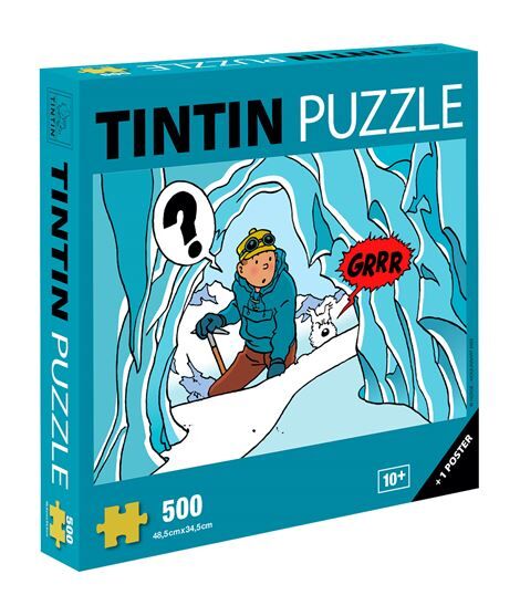 PUZZLE - TINTÍN EN LA CUEVA DEL TIBET - 500 PIEZAS