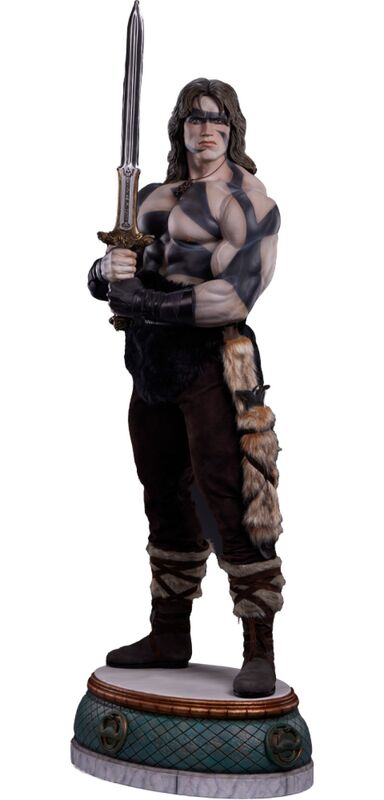 Conan der Barbar: Conan Warpaint Edition, Elite-Serie-Statue im Maßstab 1:2, 117 cm