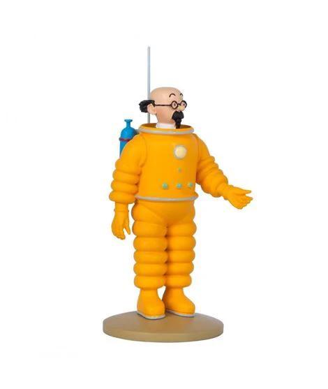 TINTIN FIGURA TF1 RESINA - TORNASOL LUNA 12CM by MOULINSART