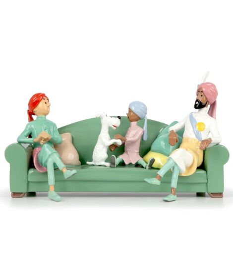 PLOMO - TINTÍN "ESCENA DEL DIVÁN"