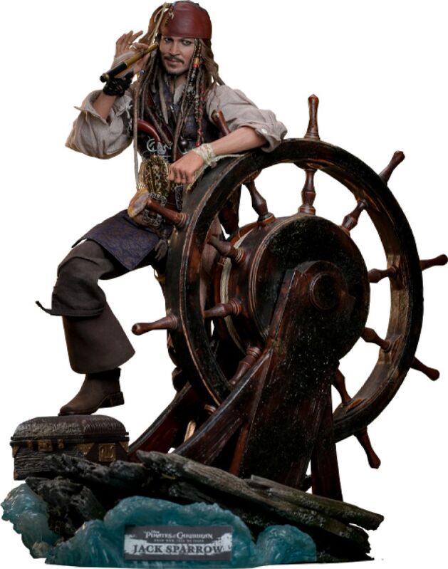 DX38 Piratas del Caribe: La venganza de Salazar Figura DX 1/6 Jack Sparrow (Deluxe Version) 30 cm