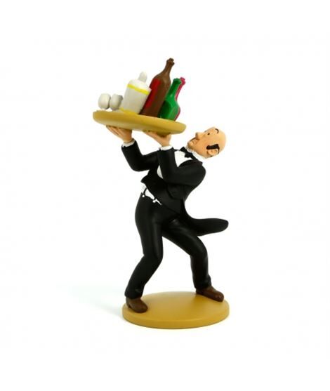FIGURA TINTIN TF1 RESINA - NESTOR BANDEJA