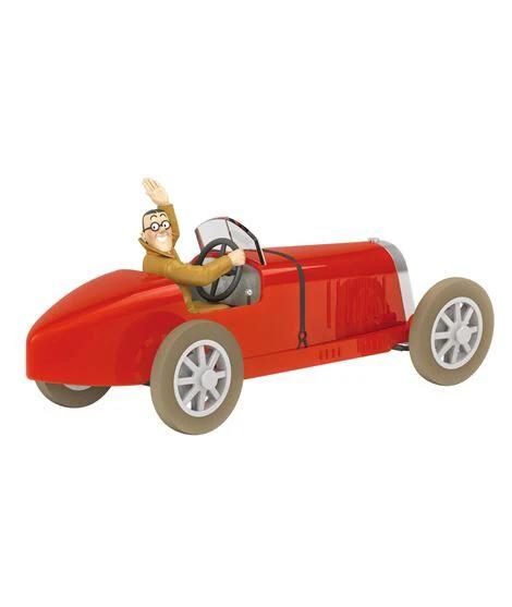 Coche escala 1/24 LA TYPE 35 DE BOBBY SMILES TINTIN EN AMÉRIQUE- 41 by MOULINSART