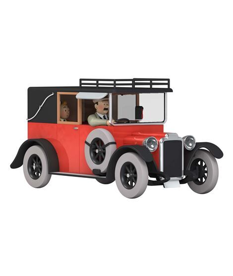 Tintin Coche Escala 1/24 El Taxi a Eastdown La isla negra Nº62