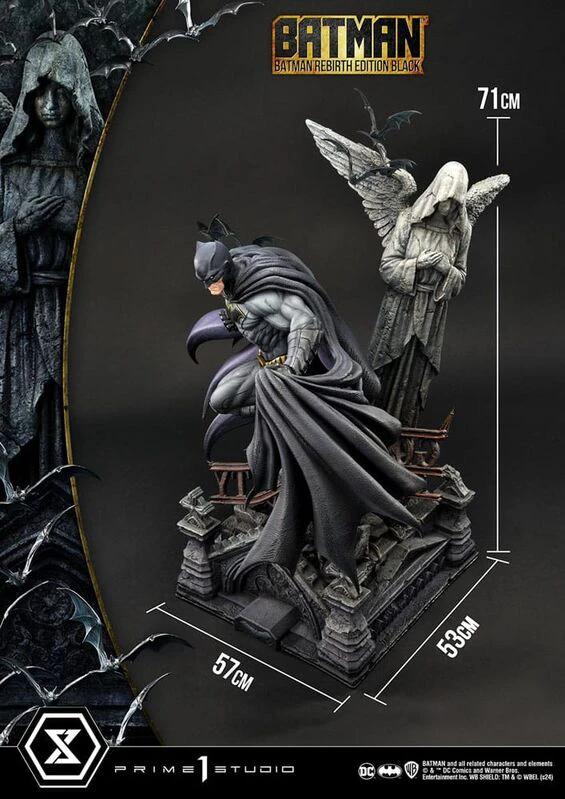 Batman Estatua Ultimate Premium Masterline Series 1/4 Batman Rebirth Edition Black 71 cm by PRIME 1 STUDIO