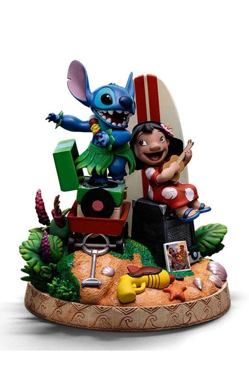 Lilo & Stitch Estatua 1/10 Deluxe Art Scale Lilo & Stitch 20 cm by IRON STUDIOS