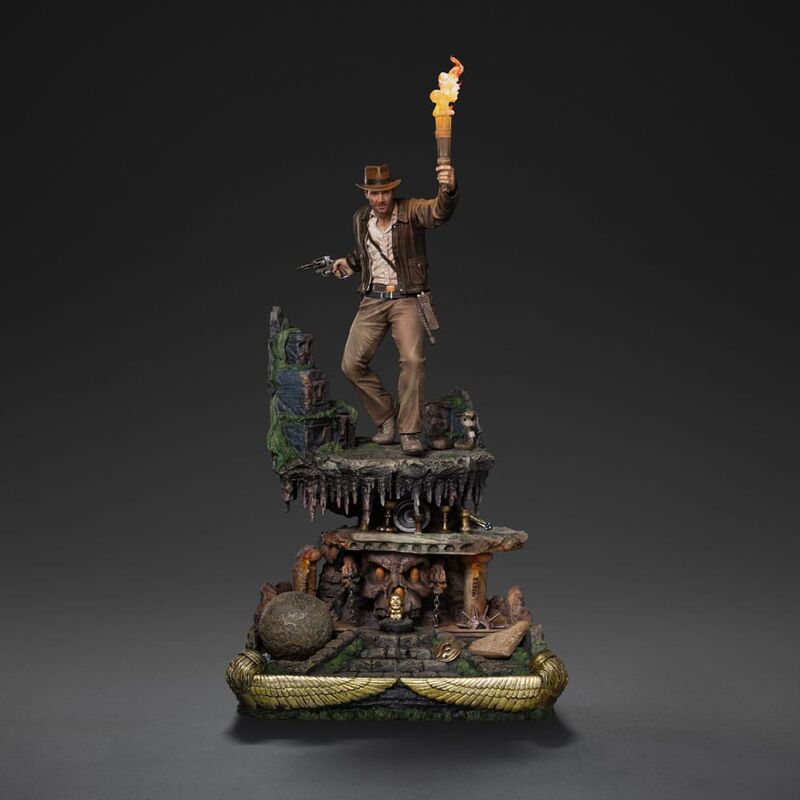 Indiana Jones Estatua Art Scale 1/10 Deluxe40 cm